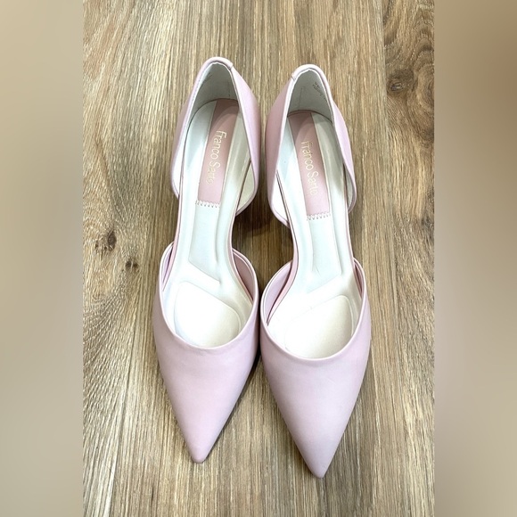 Franco Sarto Women's Trix Pump Leather Size 8 NWOT PINK - Picture 1 of 5